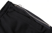 Tech God X2 - Yellow Zipper Tapered Techwear Cargo Pants - Ninjadark