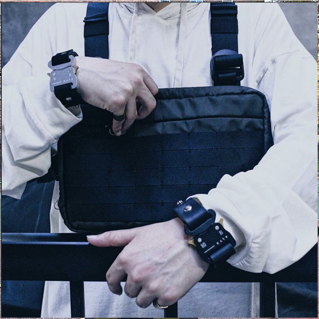 Tactical Security Anti Theft Chest Bag - Ninjadark