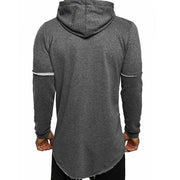 ASYM CLAW V - Black Techwear Hoodie With Zipper - Ninjadark