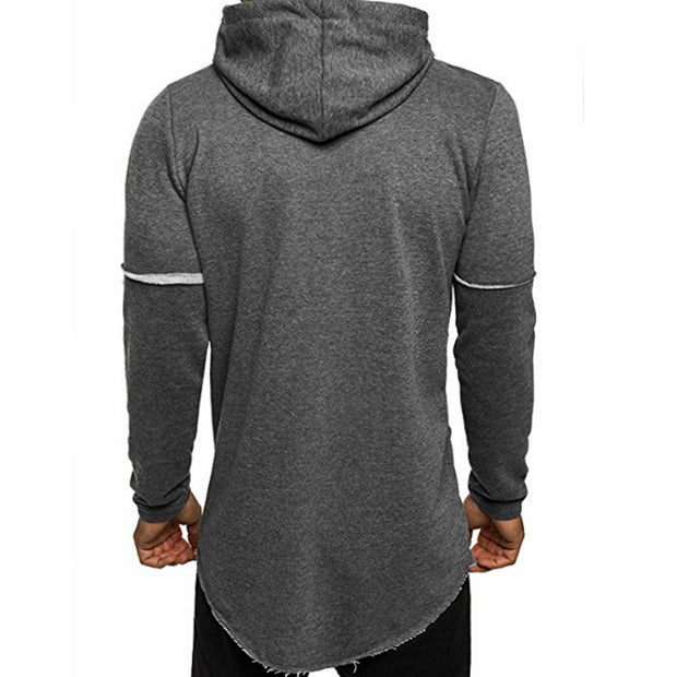 ASYM CLAW V - Black Techwear Hoodie With Zipper - Ninjadark