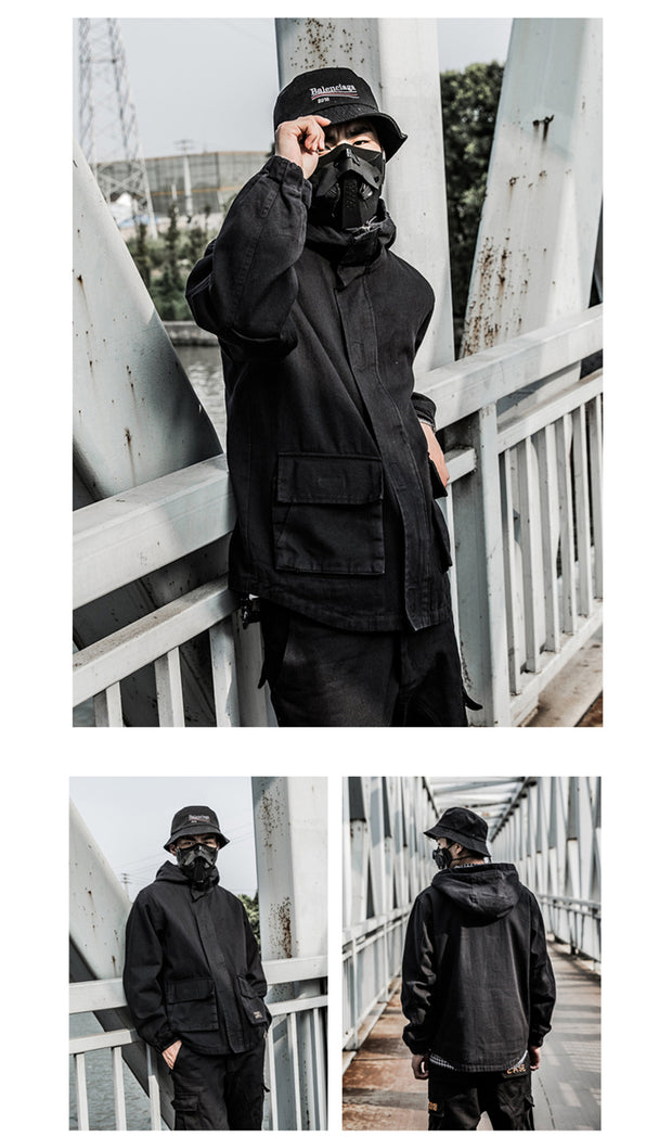 Uprising Cargo Jacket - Ninjadark