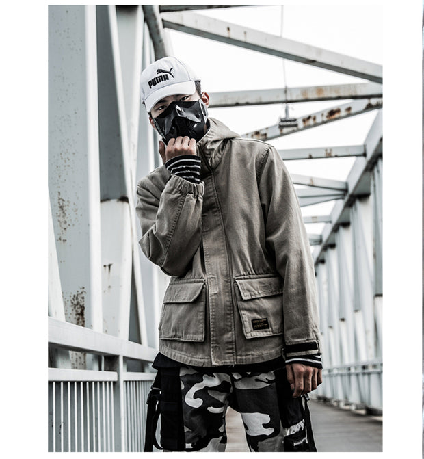 Uprising Cargo Jacket - Ninjadark