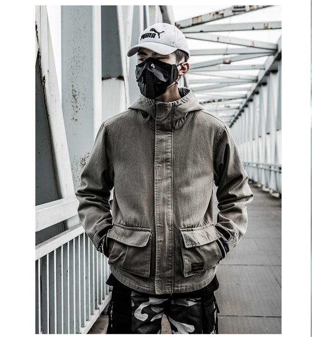 Uprising Cargo Jacket - Ninjadark