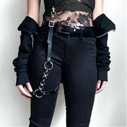 Techwear Women's Adjustable Belt/Leg Chain