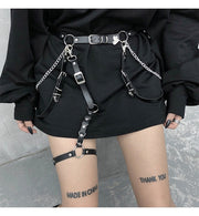 Techwear Women's Adjustable Belt/Leg Chain