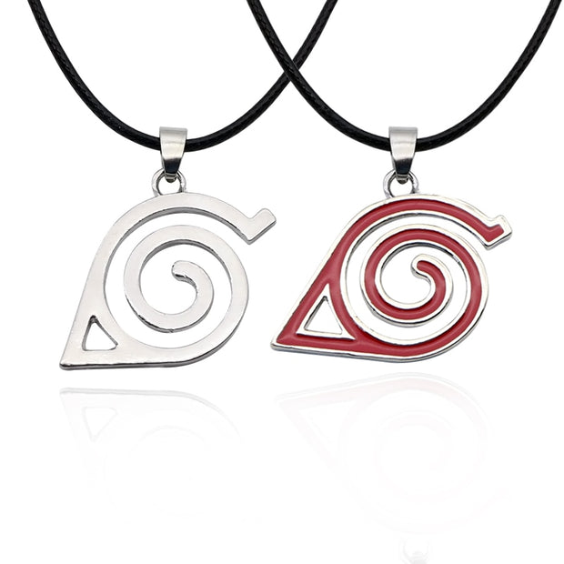 Konoha Naruto Chain w/ Pendant