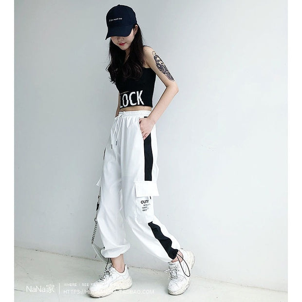 Women's Streetwear Rider Harem Pants