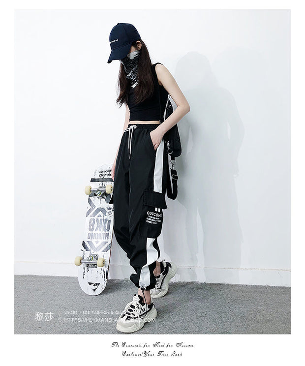 Women's Streetwear Rider Harem Pants