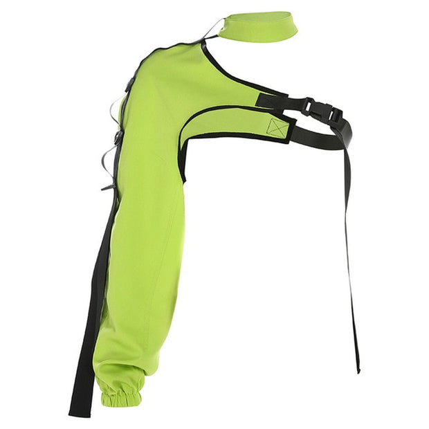 Harajuku Punk One Shoulder Tech strap
