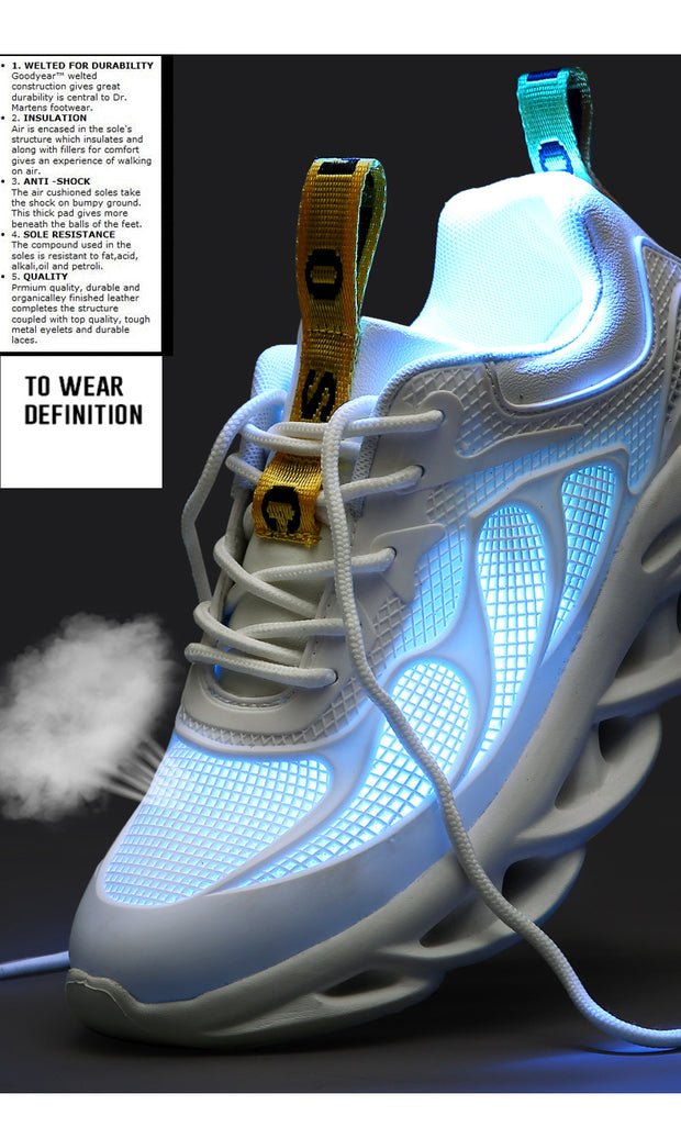 Ghost Black Street Sneakers