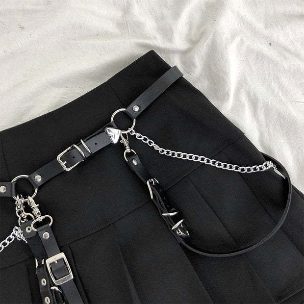 Techwear Women's Adjustable Belt/Leg Chain