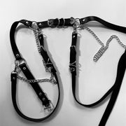 Techwear Women's Adjustable Belt/Leg Chain