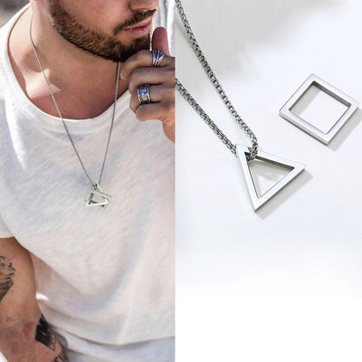 Streetwear Edge Chain w/ Pendant