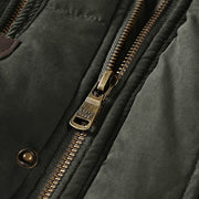 Winter Techwear Cargo Jacket w/Hoodie