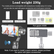 Orsda 3 Axis Smart Video Stabilizer for Smartphone