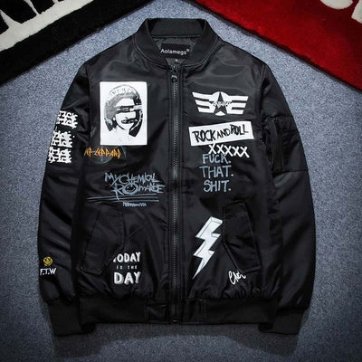 Urban Pilot III - Bomber Jacket - Ninjadark