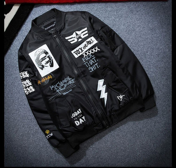 Urban Pilot III - Bomber Jacket - Ninjadark