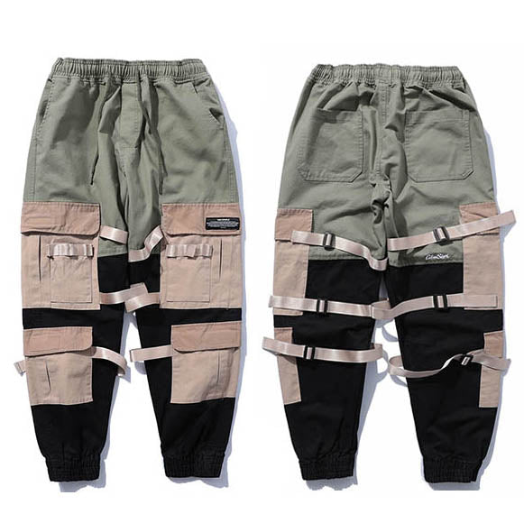 Backstreet Rebel IV - Multi Color Techwear Cargo Pants - Ninjadark