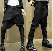 Drop Crotch Techwear Trousers - Ninjadark