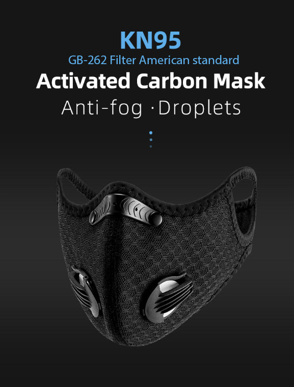 Anti Fog N95 Mask with 10 Filters - Ninjadark
